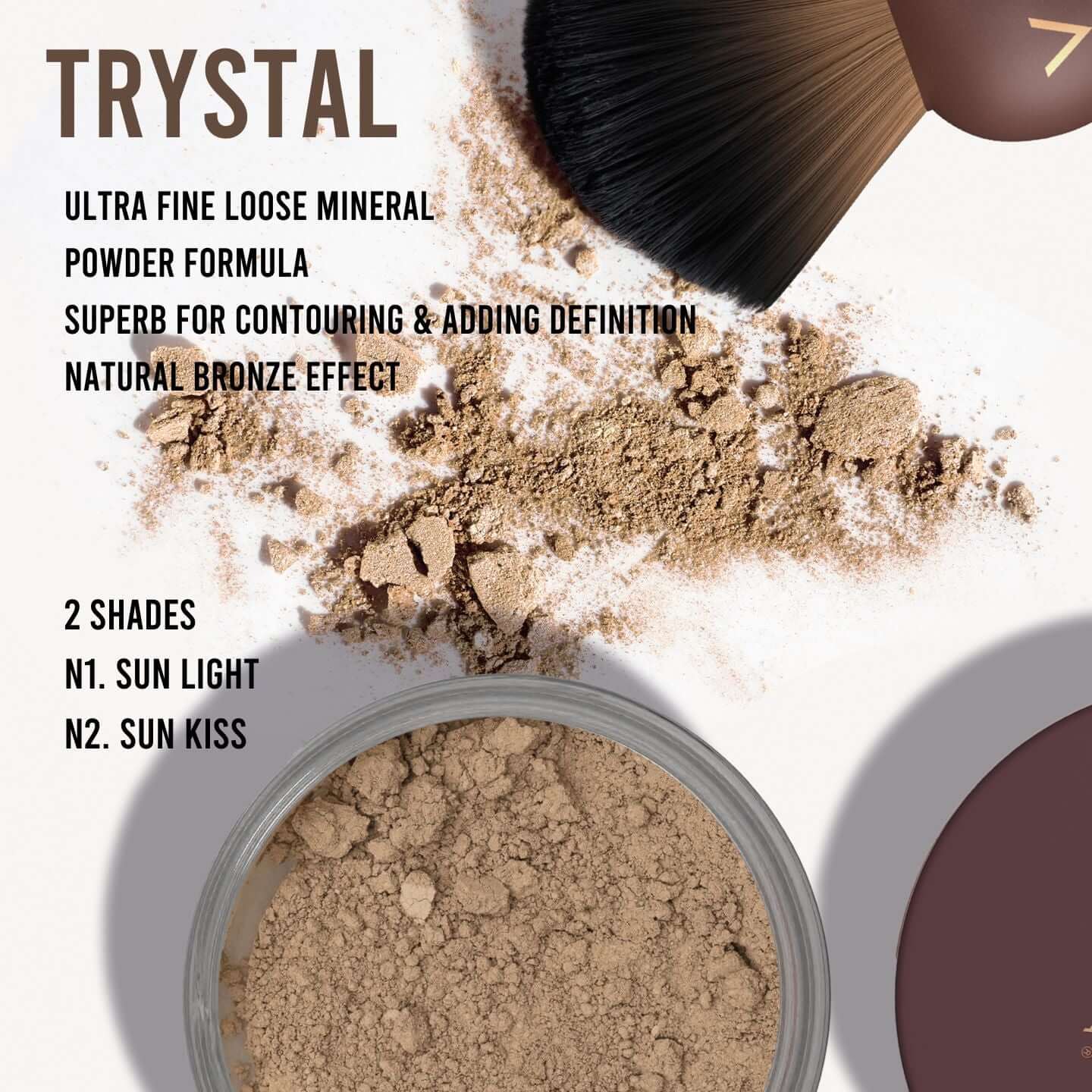 THE TRYSTAL, LOOSE BRONZING MINERALS No.2 SUN KISS - Image 10