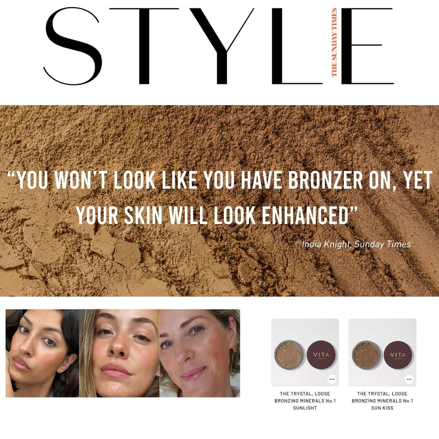 THE TRYSTAL, LOOSE BRONZING MINERALS No.2 SUN KISS - Image 4