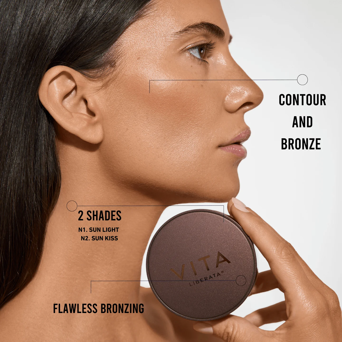 THE TRYSTAL, LOOSE BRONZING MINERALS No.2 SUN KISS - Image 8